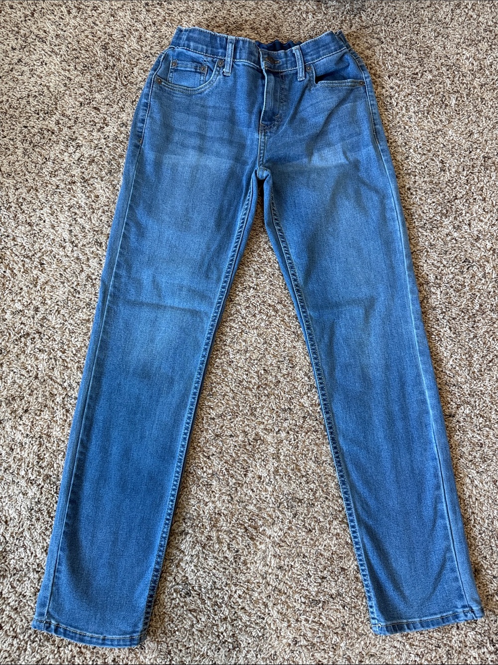 Levi's Kids Blue Straight Leg Jeans